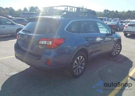 2015 Subaru Outback 2.5I Limited z USA, uszkodzony, nr VIN 4S4BSBLC7F3309794